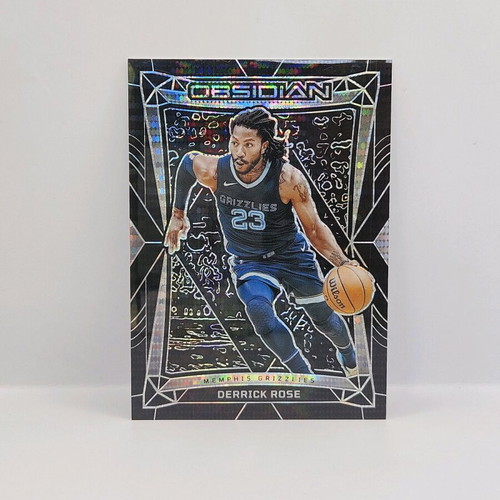 Panini Obsidian Asia Derrick Rose Pulsar card like new