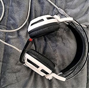Headset Omega Varr Pro-Gaming Stereo LED Vibration White
