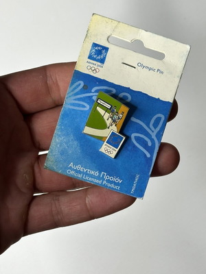 Athens 2004 Marathon Official Olympic Pin like new