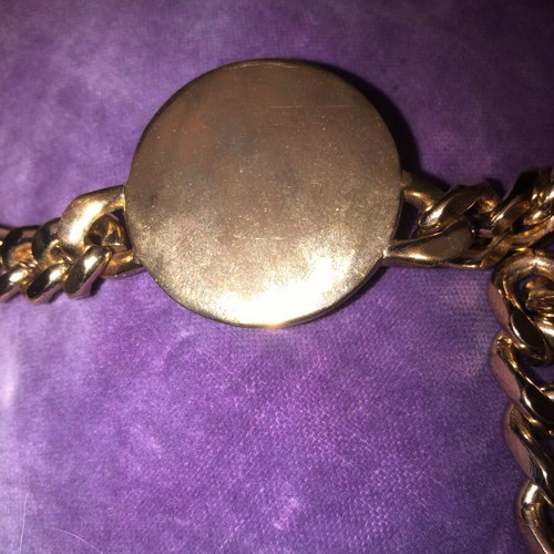 Zara statement necklace gold used