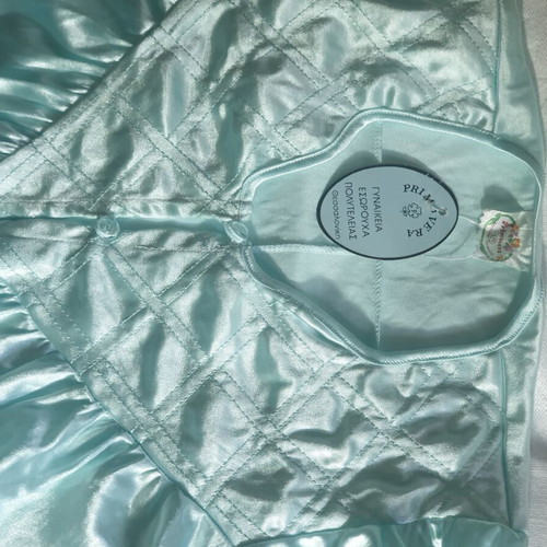 Vintage Primavera satin nightgown 90s large, new, mint green