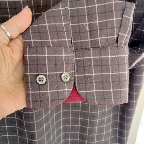 Vintage 90s Polo Ralph Lauren checked shirt, like new, made in Italy