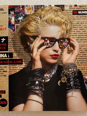 Madonna Finally Enough Love 3CD collection like new, Made in Japan