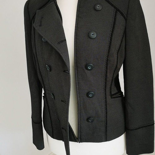 Jasper Conrad Military Style Grey Jacket UK Size 12 Like New
