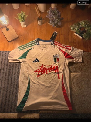 Stussy ιταλική ποδοσφαιρική μπλούζα σαν καινούργιο, μέγεθος S