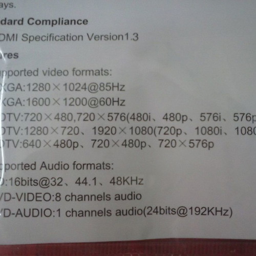 Cable HDMI - HDMI 3m +ethernet Gold-plated contacts