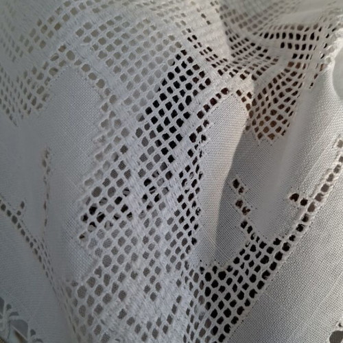Tablecloth Lefkadian filet azur embroidery 170×220 new