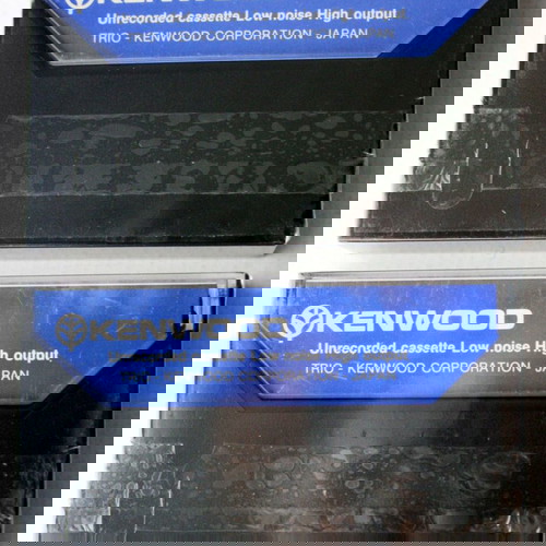Kenwood ER C-60 κασέτες 2 τεμάχια vintage 80's σφραγισμένες καινούργιες