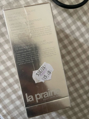 La Prairie Gold serum sealed