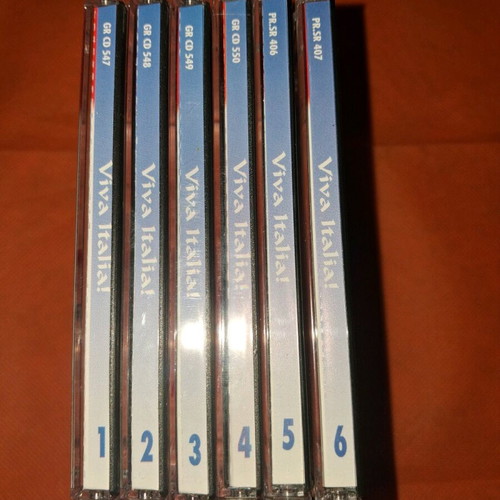 Viva Italia collection 6 CDs like new