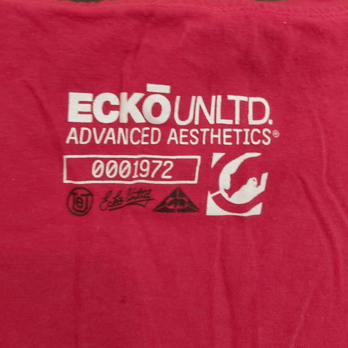 Ecko Unltd men's T-shirt used, red, size XL