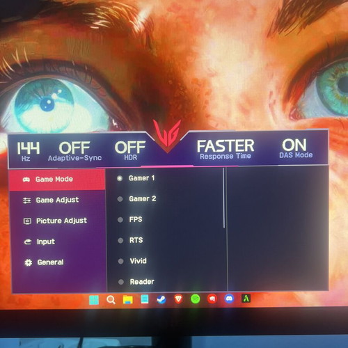 LG UltraGear 24-inch 144Hz FHD Monitor 1920x1080