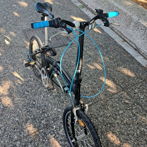 DHS Folding Bicycle like new, aluminum, 6 speeds