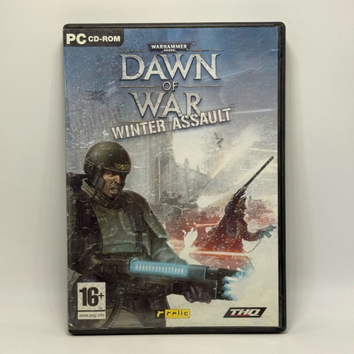 Dawn of War Winter Assault PC used action adventure game