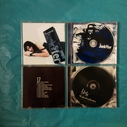 Junkster and The Smashing Pumpkins Adore CDs like new, rock