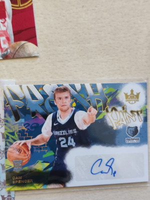 Panini NBA basketball card with autograph