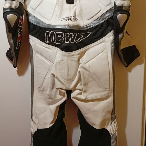 MBW New Suit TV MotoGrandprix Club leather motorcycle suit, size 54 XL