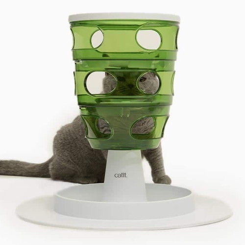 Catit Senses 2.0 Food Tree slow feeder for cats, like new