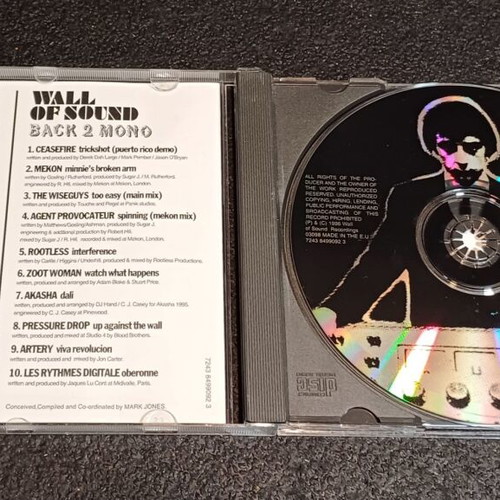 Back 2 Mono CD used, electronic music compilation