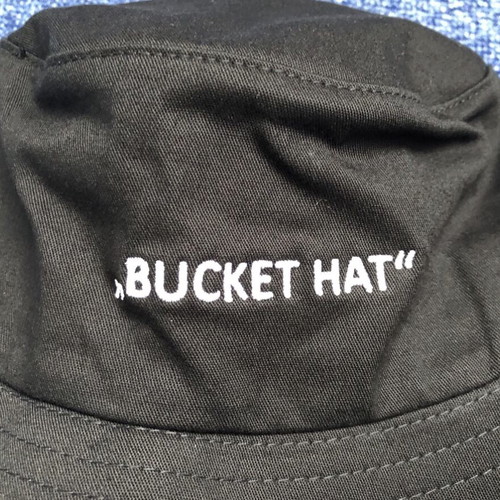 Mister Tee Bucket Hat new, one size, white and red