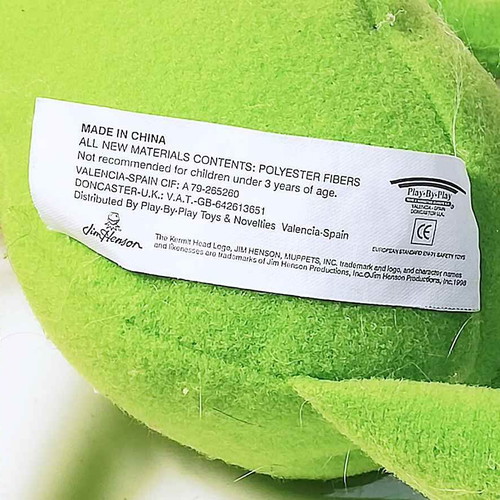 Kermit The Frog plush used Play by Play