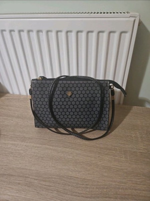 Thiros crossbody bag black and gray like new