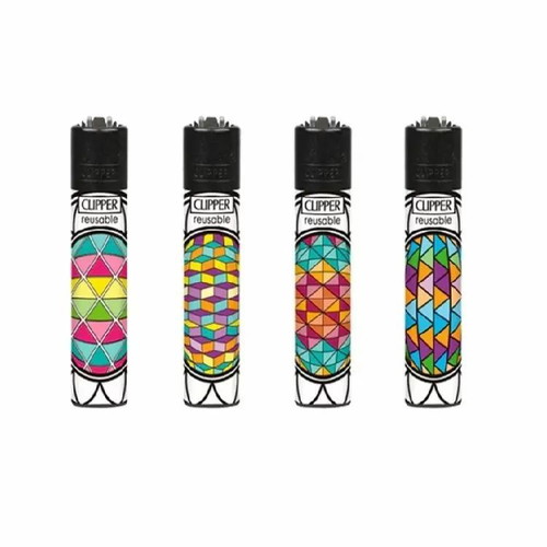 Clipper Medium Print Crash lighter new