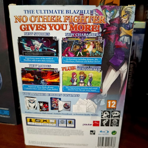 BlazBlue Continuum Shift Extend Limited Edition PS3 game like new, English version