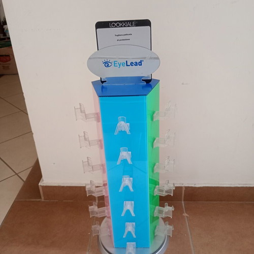 EyeLead Rotating Glasses Display Stand like new, 30 positions, 55 cm