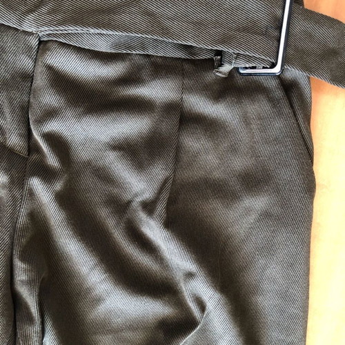 Branded women's flared pants like new, size 44