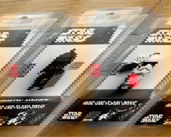 Πακέτο των 2x 16 GB Tribe USB Flash Drive Star Wars στικάκια αποθήκευσης