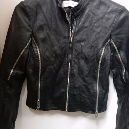 Young Poets Society leather jacket size S like new
