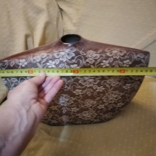 Porcelain decorative vase in gondola shape, 1990s