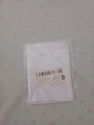 Men's handkerchief for suit or pocket, new, white