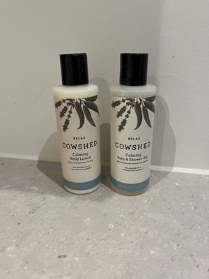 Cowshed Relax Calming Bath & Shower Gel and Body Lotion 100ml new