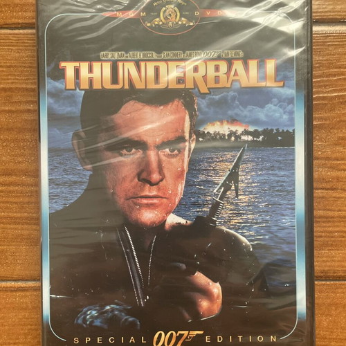 James Bond Thunderball DVD new, special 007 edition with Greek subtitles