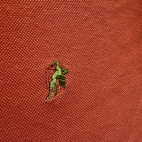 Etro men t-shirt XL used, orange, made in Italy