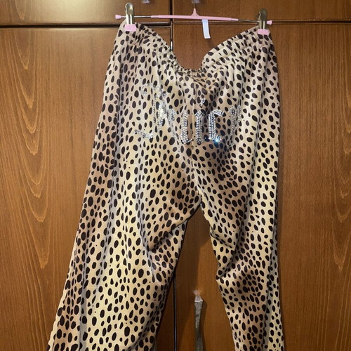 Juicy Couture Leopard velvet set like new, XS