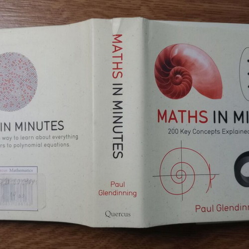 Maths in Minutes book new, Paul Glendinning, science