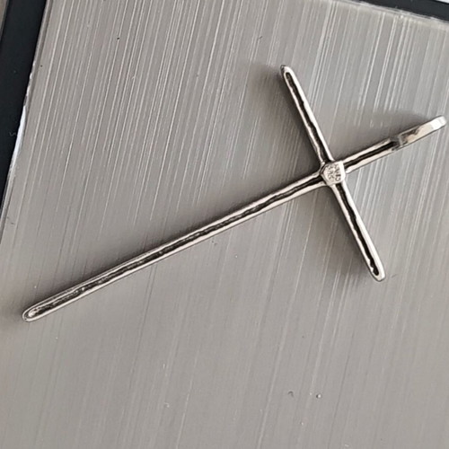 Gold cross 585 new, 3cm width, 6cm height, 3.60g