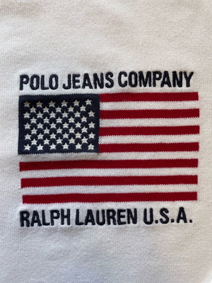 Polo Ralph Lauren λευκή Small, σαν καινούργιο, λεπτή πλεκτή ανοιξιάτικη ύφανση