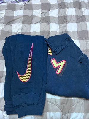 Nike kids tracksuit used Kylian Mbappe Academy size XL blue