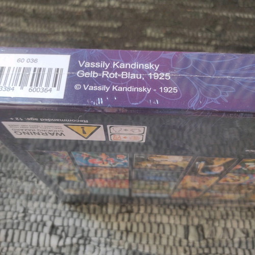 Bluebird Puzzle Kandinsky's Gelb-Rot-Blau 1925 new, 1000 pieces