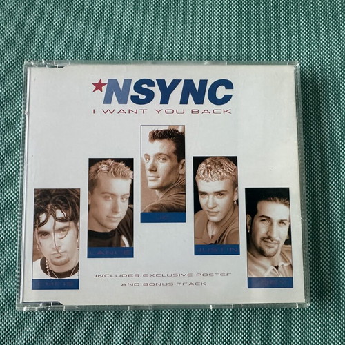 NSYNC I Want You Back CD single like new, pop