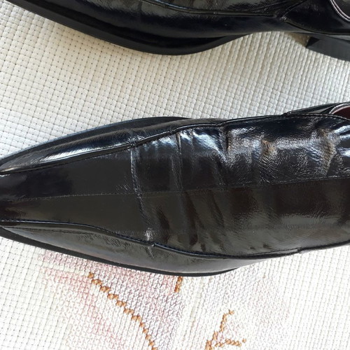Roberto Botticelli leather shoes black No 41 lightly used