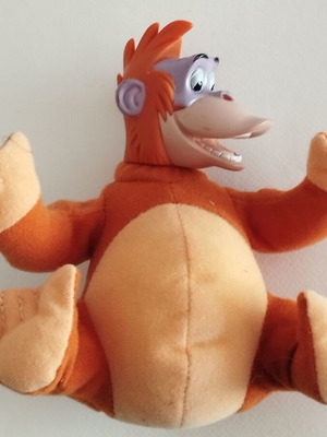 Vintage Disney King Louie plush 17 cm used