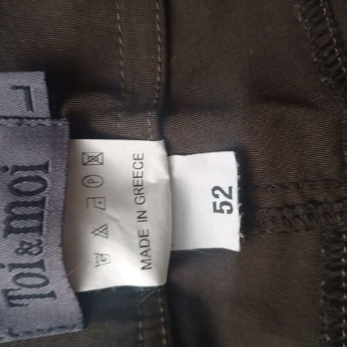 Toi & Moi women's pants used, olive color