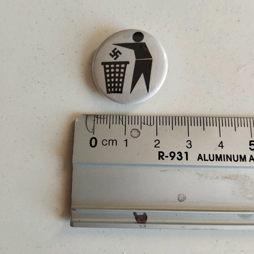 Anti-Nazi pins new, set of four