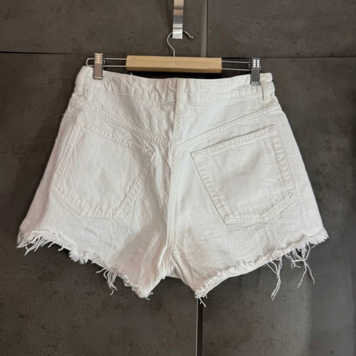 Jean shorts Zara white, like new, size M 38 10