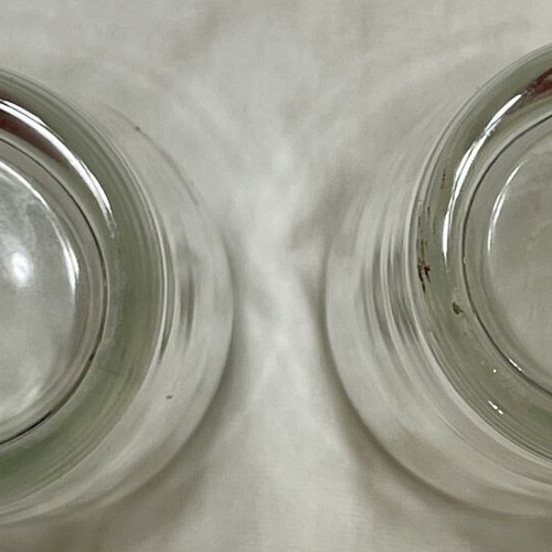 Carlsberg beer glasses set of 2 like new, vintage collectible